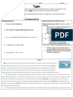 Tides Reading and Virtual Lab