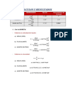 Calculos y Resultados