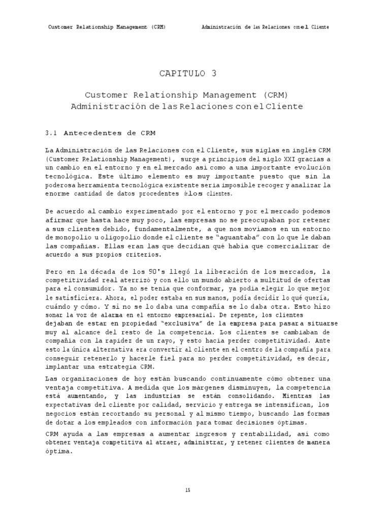 Estrategias de CRM para Empresas | PDF | Gestión de la relación con el ...