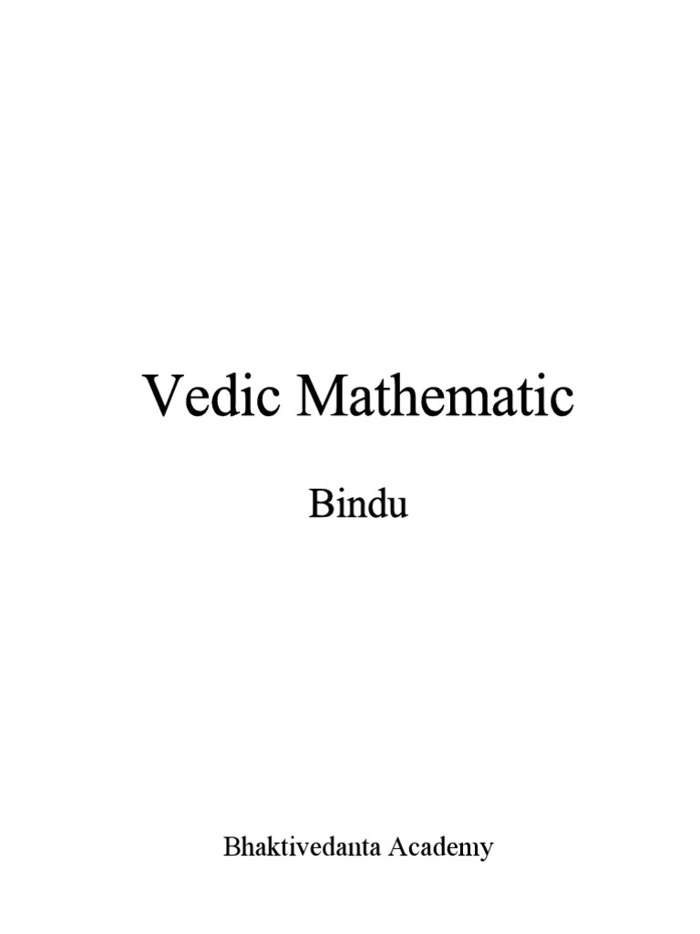 Math - Bindu 02.09.2006 | PDF | Multiplication | Numbers