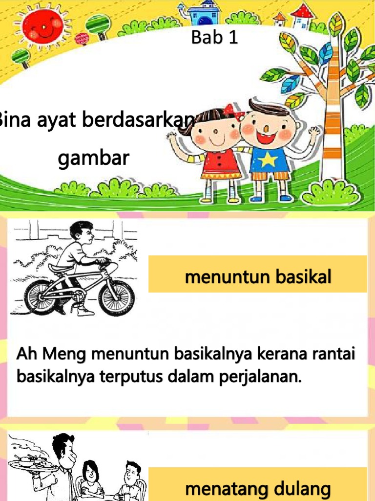 Bina Ayat Berdasarkan Gambar Bab 1 Pdf