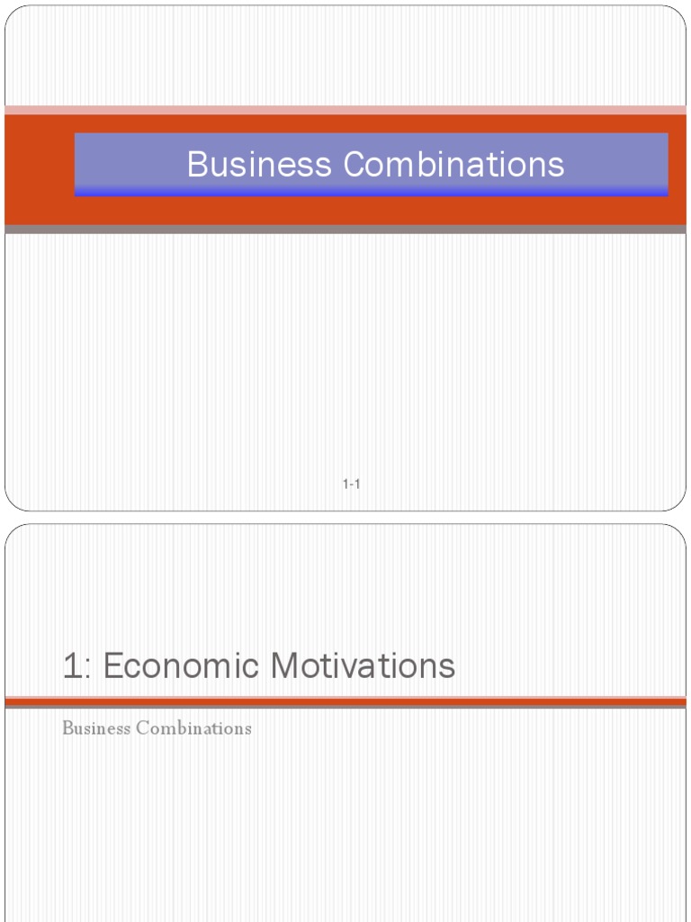 Understanding Business Combinations | PDF | Goodwill (Accounting ...