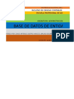 Base de Datos ..AFI