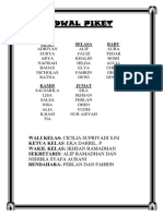 Jadwal Piket Aura PDF