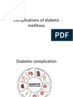Complications of Diabetic Mellitous