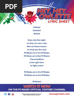 Get Pj Masks Quotes Into The Night Pics