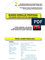 Sukses Menulis PKM Pmdpa 2016 PDF