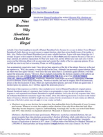 Download 9 Reasons Why Abortions Should Be Illegal by shanko345 SN3956145 doc pdf