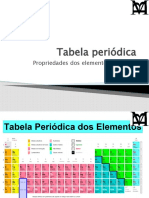 Tabela Periódica - Propriedades Periódicas