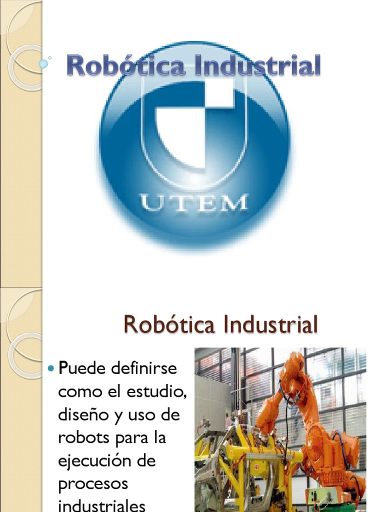 Introducción a la Robótica Industrial | PDF | Robot | Robótica