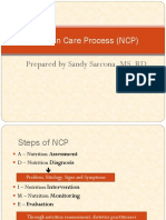 Nutrition Care Process (NCP): A Guide to the Standardized Language