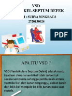 VSD Ventrikel Septum Defek: Oleh: Surya Ningrat.S 2720130024