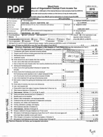 The 2015 990 Form For The National Policy Institute