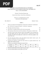 Branch: Civil Engineering: No. of Pages: 2 Apj Abdul Kalam Technological University