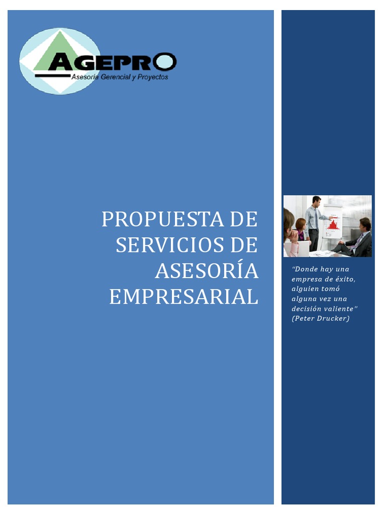 Propuesta de Servicios Contables y Asesoría | PDF | Contabilidad ...