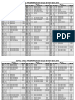 1.1 Jadwal Semester Genap 2017-2018