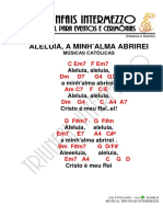 Aleluia, A Minh'Alma Abrirei - Músicas Católicas1