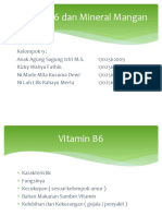 9. Karakteristik Vitamin B6 Dan Mangan