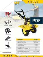 Firman Hand Tractor ftl-900 PDF