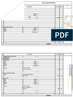 Data Volume Pekerjaan: NO Perhitungan Volume Satuan Gambar