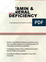 Itamin & Ineral Deficiency: A Devastating Force Threatens The Lives of Billions