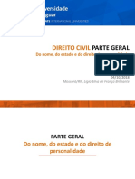 04 CIVIL PARTE GERAL - Do Nome C Estado e Personalidade