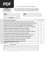 Check List Mantenimiento Desbrozadora | PDF