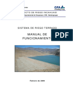 1 Manual OM, Sistema Terrado, Chuquisaca-Bolivia