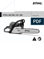 Stihl MS 290 - 310 - 390 PDF