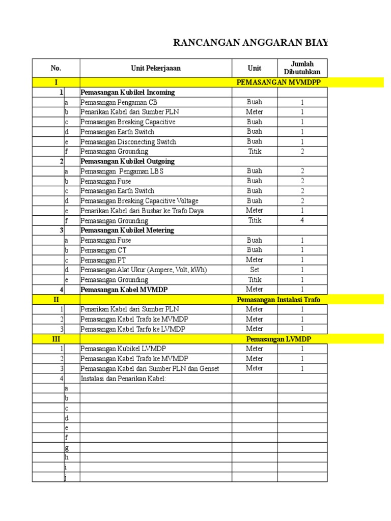 Rab Dan Analisa Harga Satuan | PDF