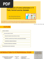 Petrophysics of Some Carbonates in X' Field, Central Luconia, Sarawak