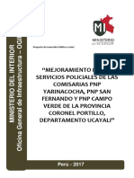 "Mejoramiento de Los Servicios Policiales PDF