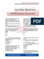Previous Year Questions KVS PGT Computer Science.pdf
