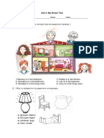 Unit 2 My Home Test