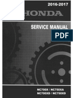 NC750 service manual