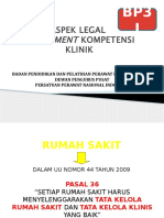 A1. Aspek Legal Assessment Kompetensi Klinik