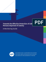 APT 2018 Towards The Effective Protection of Lgbti Persons Deprived of Liberty