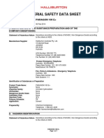 Material Safety Data Sheet: Paragon 100 E+