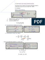Diseño A Cortante en Vigas