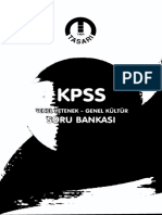 Tasarı - KPSS Genel Yetenek Genel Kültür Soru Bankası PDF