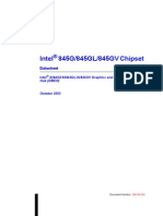 Intel 845G/845GL/845GV Chipset: Datasheet