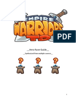 Empire Warrior TD - Hero Rune (Guide) Update 05102018 PDF