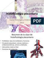 Histofisiologia Placentaria