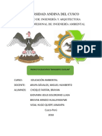 Proyecto Educativo Ambiental