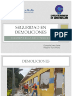 Seguridad en Demoliciones