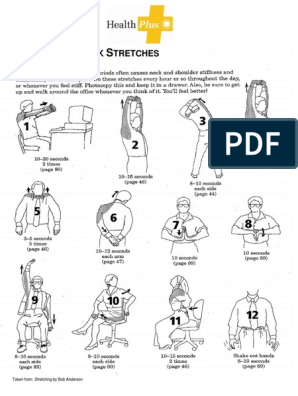 Computer And Desk Stretches Pdf