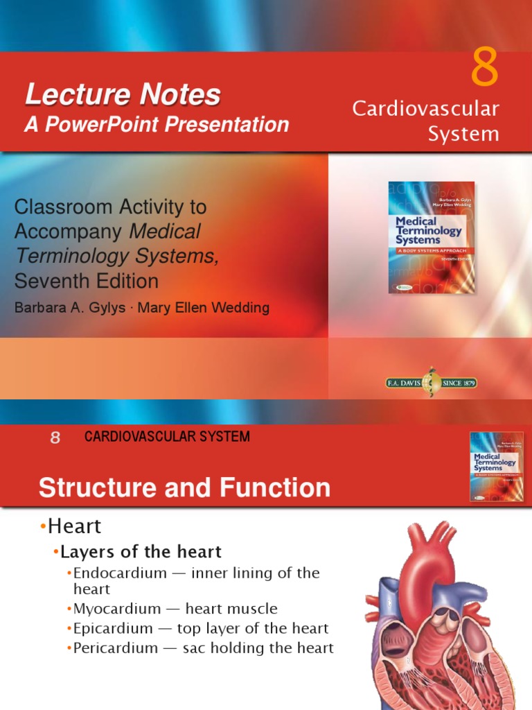 Lecture Notes: A Powerpoint Presentation | PDF | Heart Valve | Atheroma