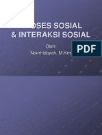 Proses Sosial Dan Interaksi Sosial