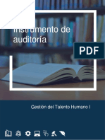 INSTRUMENTO AUDITORÍA - Proyecto