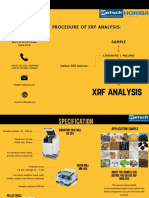 Flyer XRF Analysis-Restch and Horiba-Jakarta